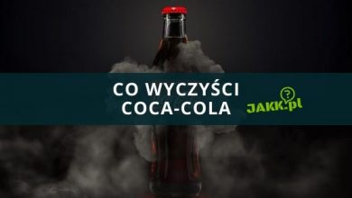 Co wyczyści Coca-cola
